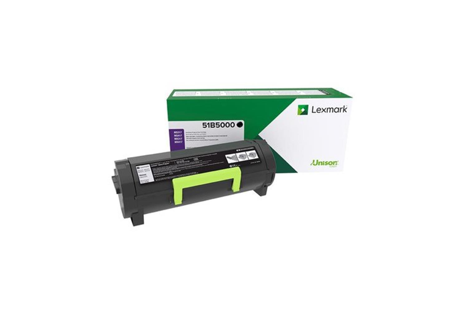 Lexmark 51B5000 2.500 Sayfa Black Siyah Toner MS317/417/517/617 MX317/417/517/617